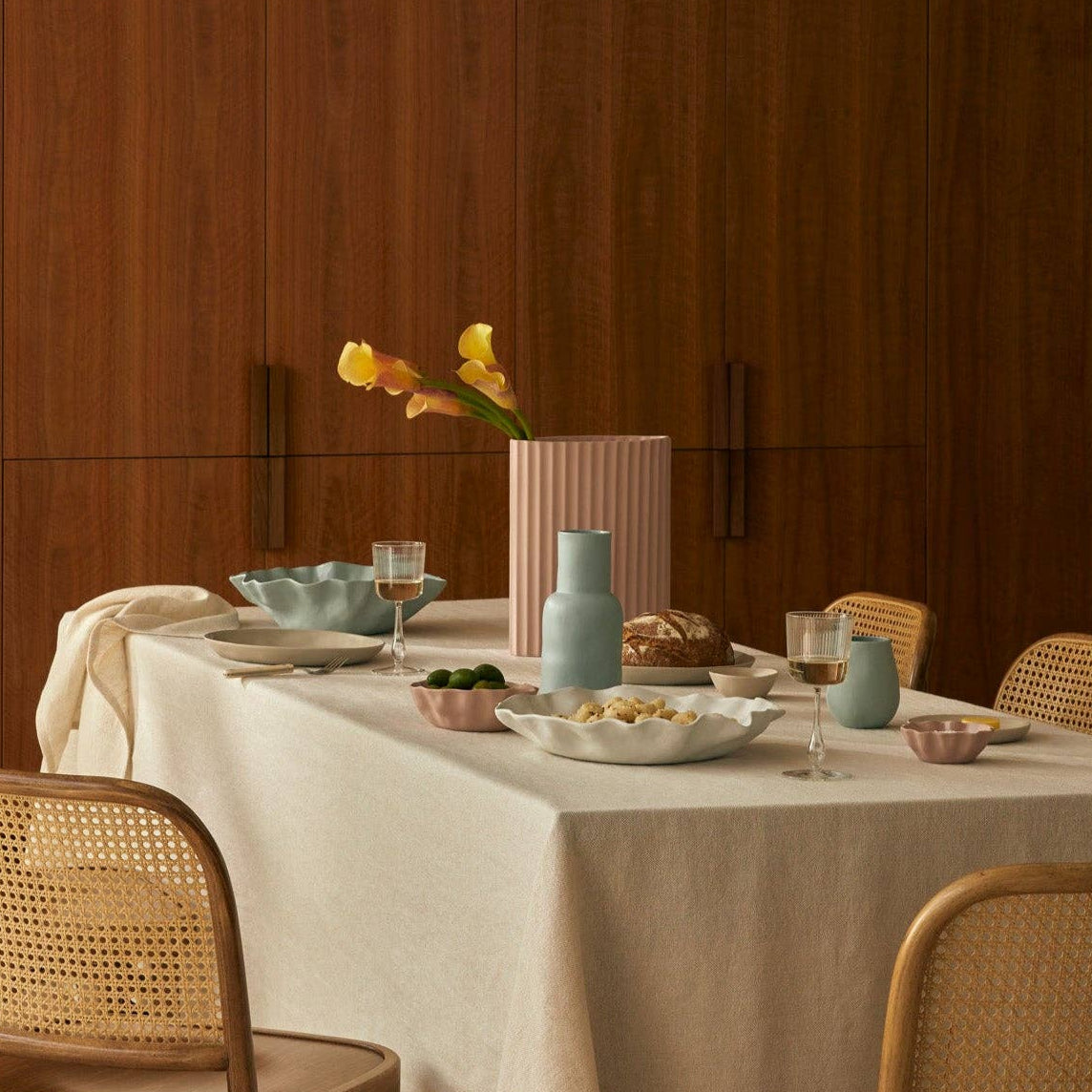 Ruffle Bowl Chalk White (XS)