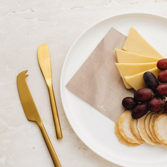 Blush Linen Cheese Board Presentation Card Pk/8