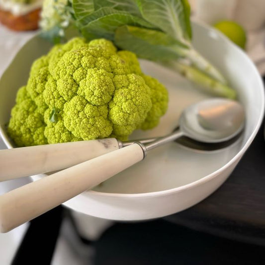 Flax Vue Bowl White (28x6cm)