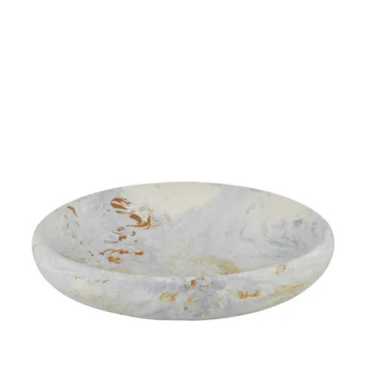 Hadley Resin Shallow Bowl