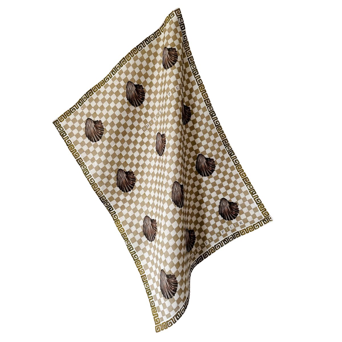 'HAZEL SHELL' Tea Towel