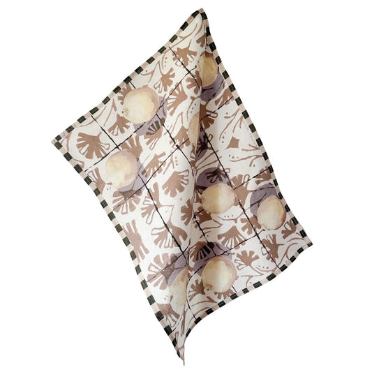 'LEMON TERRAZZO' Tea Towel