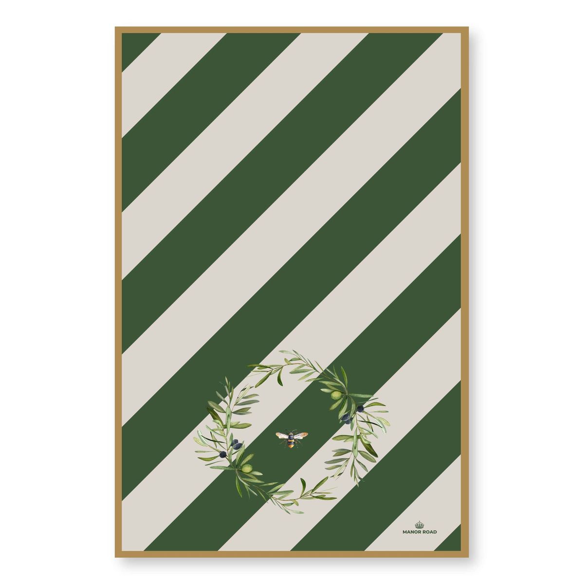 Olive & Bee Microfibre Tea Towel