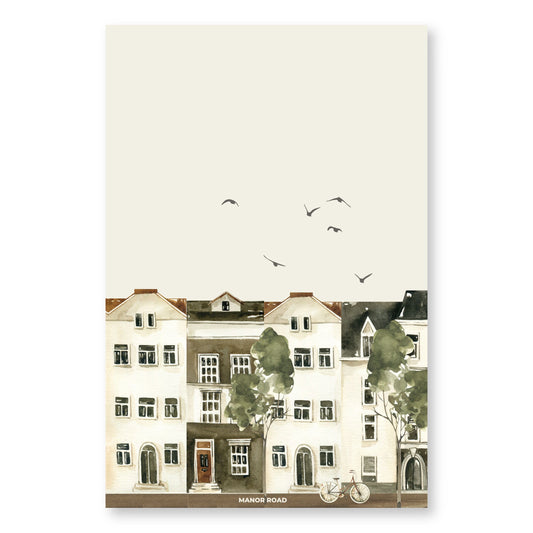 City Life Microfibre Tea Towel