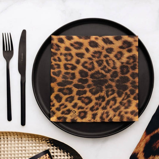 The Leopard Dinner Napkin
