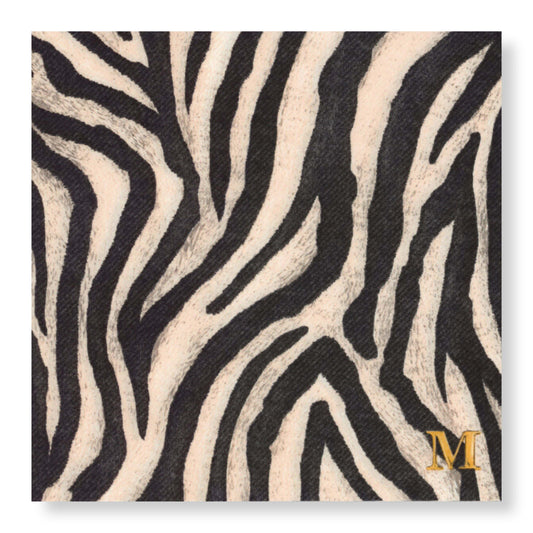 The Zebra Dinner Napkin
