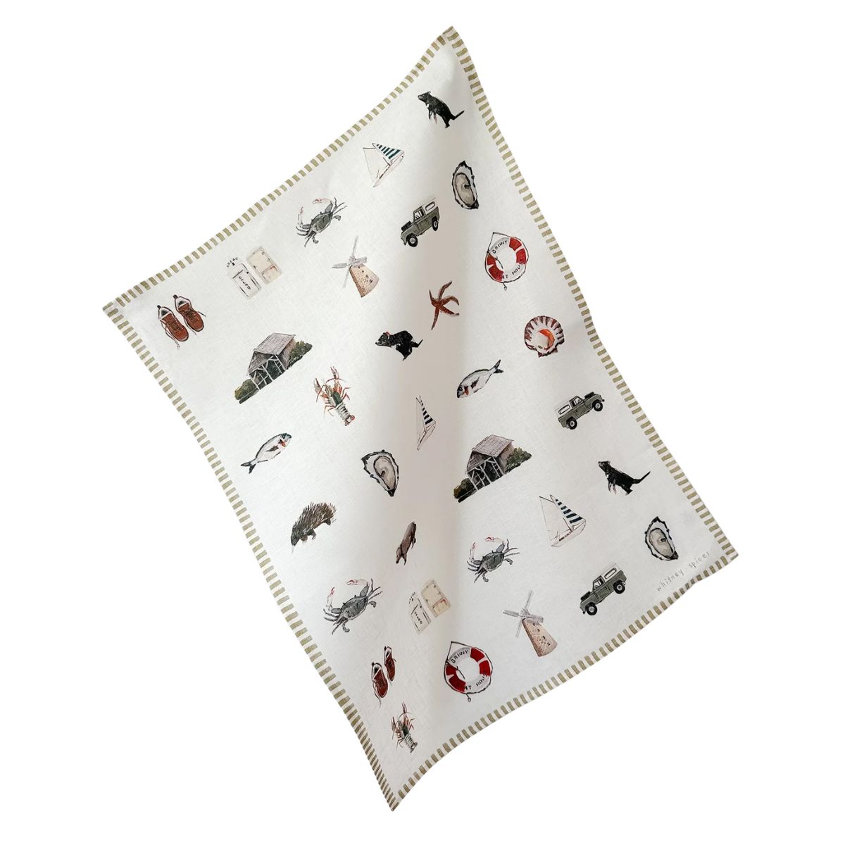 'TASMANIA' Tea Towel