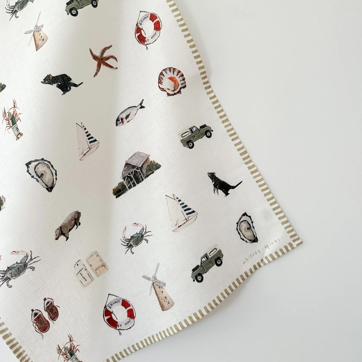 'TASMANIA' Tea Towel