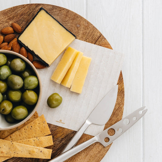 Travertine Cheese Board Presentation Card Pk/8