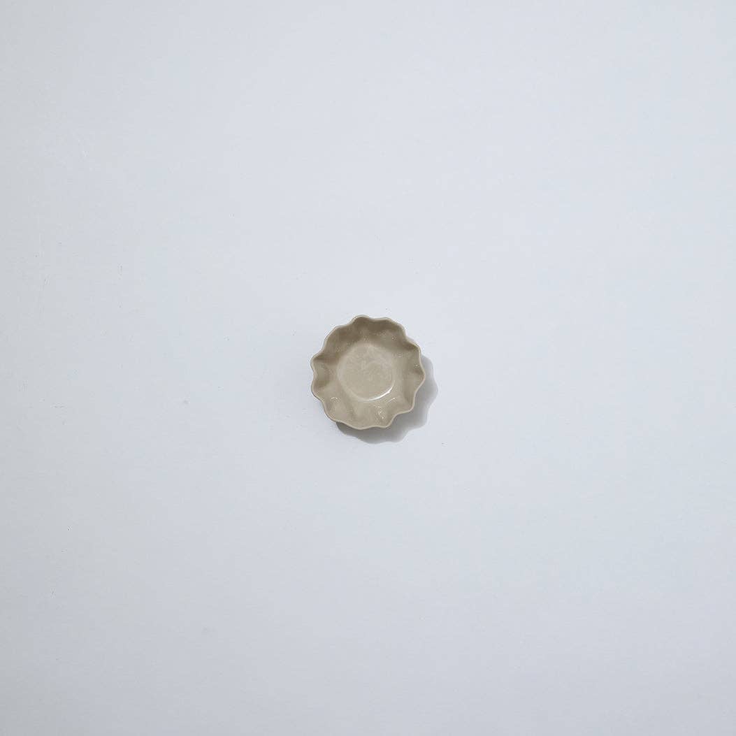 Ruffle Bowl Chalk White (XS)