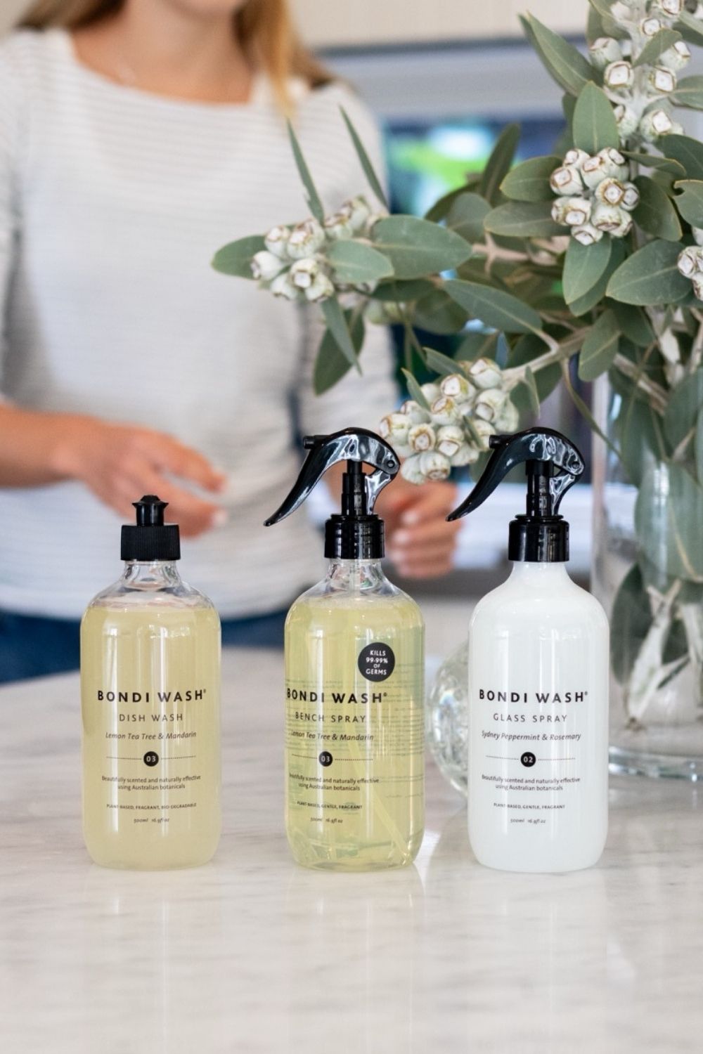 Gift ideas including Bondi Wash kitchen essentials