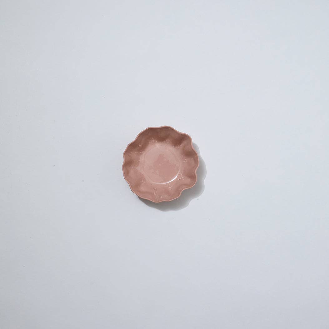 Ruffle Bowl Icy Pink (S)