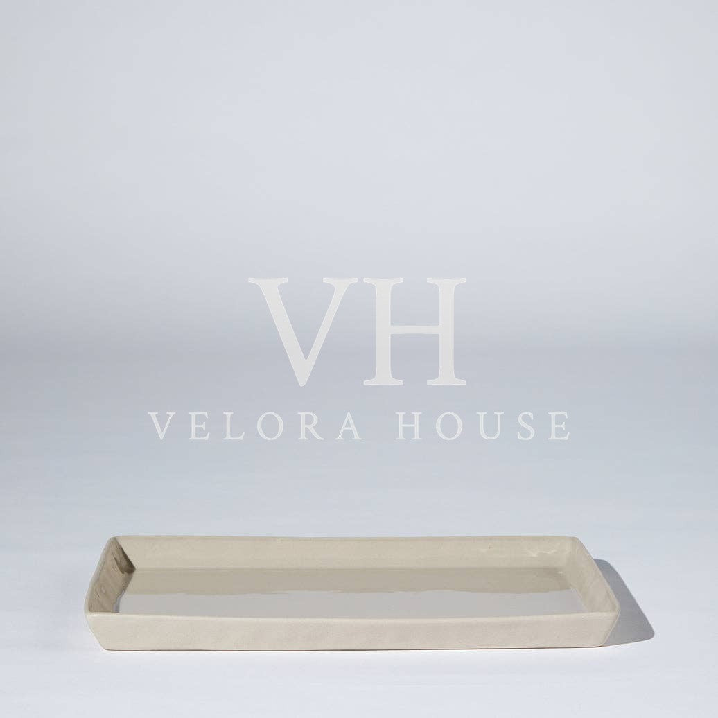 Cloud Rectangle Platter Chalk White (XL)