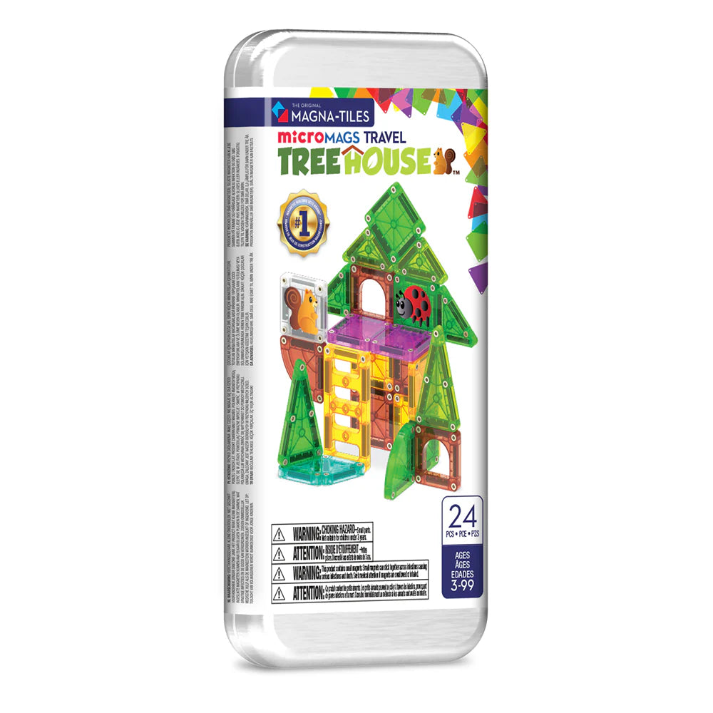 MicroMags Tree House Magnet Set 24pc