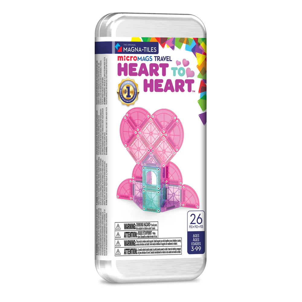 MicroMags Heart Magnet Set 26pc