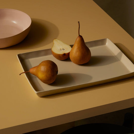 Cloud Rectangle Platter Charcoal (XL)