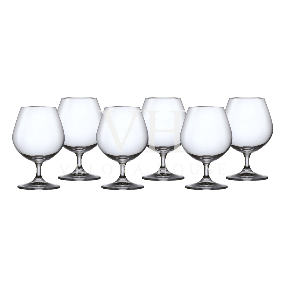 Lara Crystal Brandy Glass Box/6 400ml