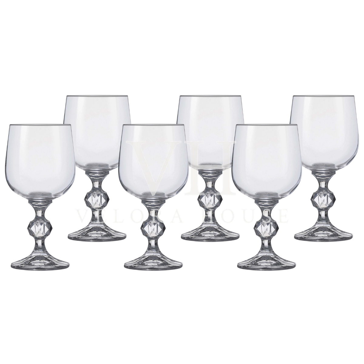Claudia Crystal Glass Box/6 230ml