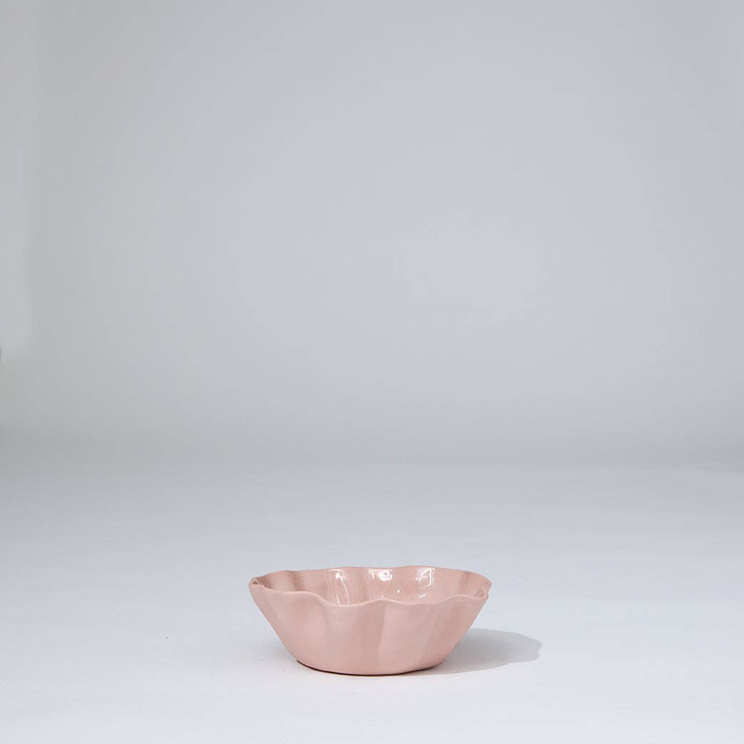 Ruffle Bowl Icy Pink (S)