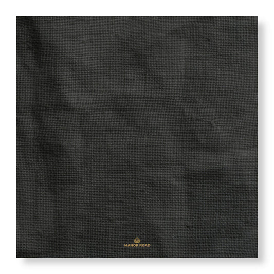 Black Linen Cheese Board Presentation Card Pk/8