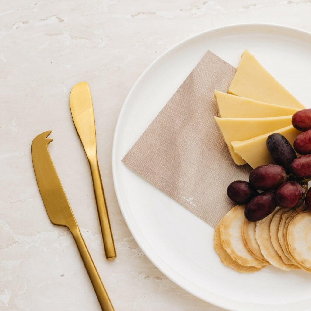 Blush Linen Cheese Board Presentation Card Pk/8