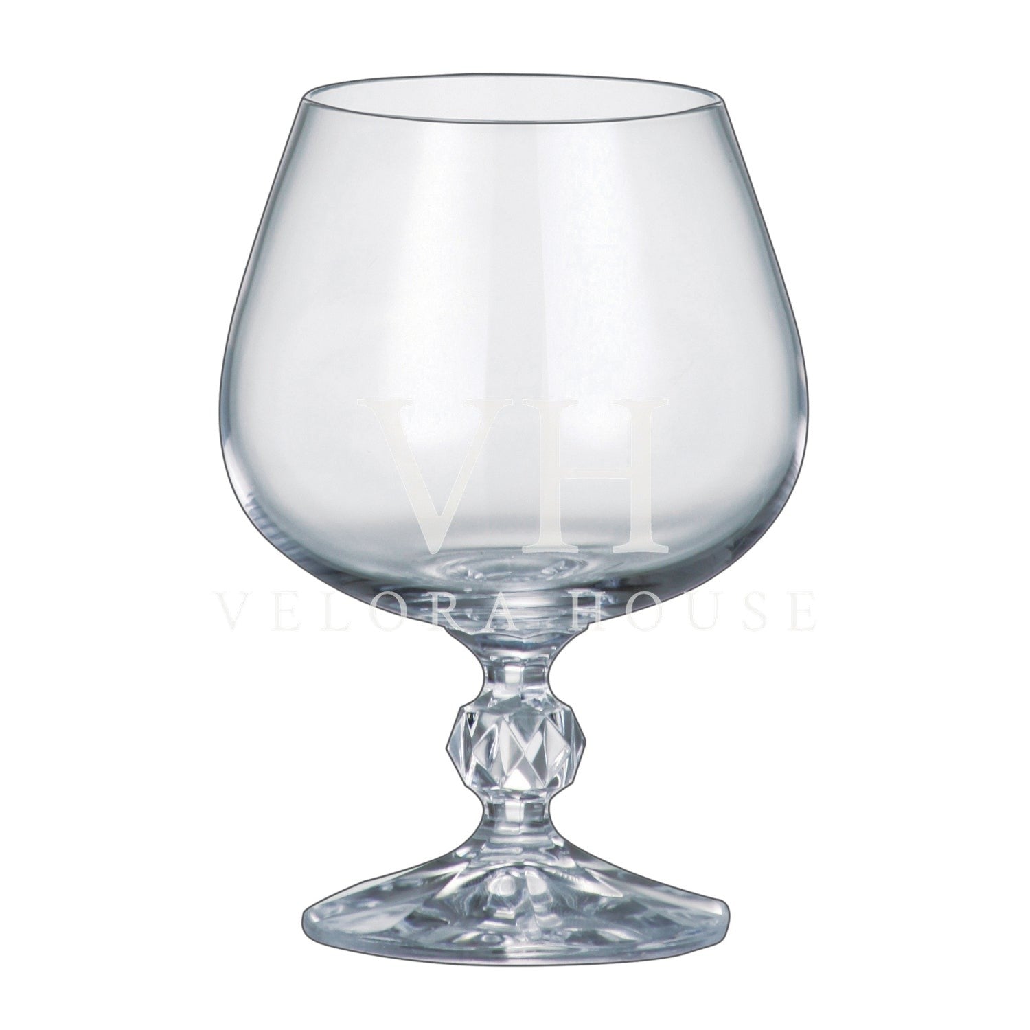 Claudia Crystal Brandy Glass Box/6 250ml
