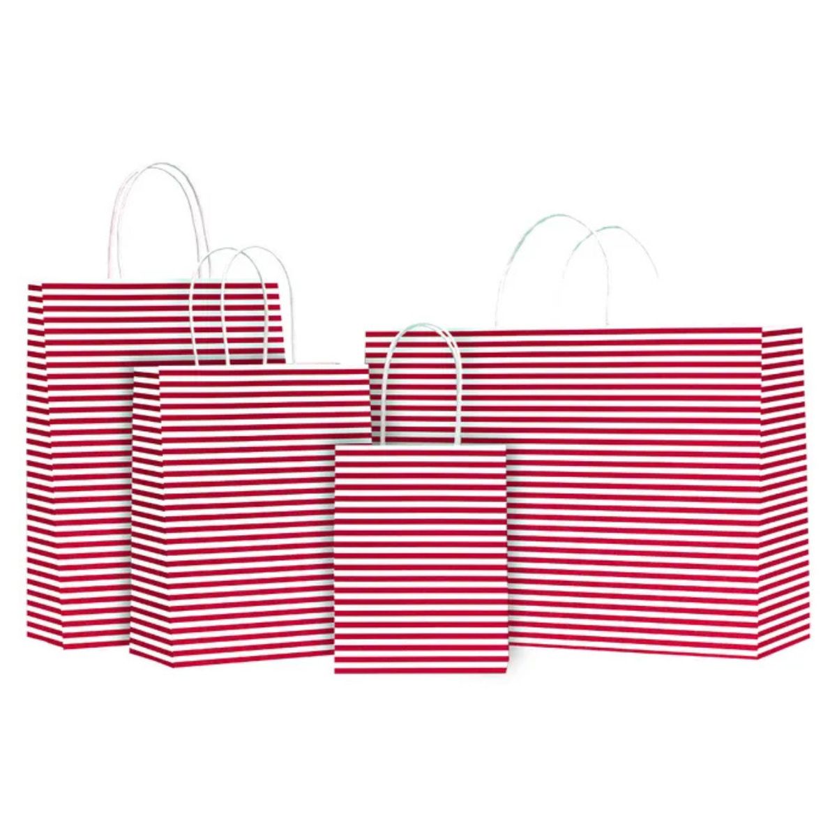Candy Red Gift Bag, Pk/2 (Small)