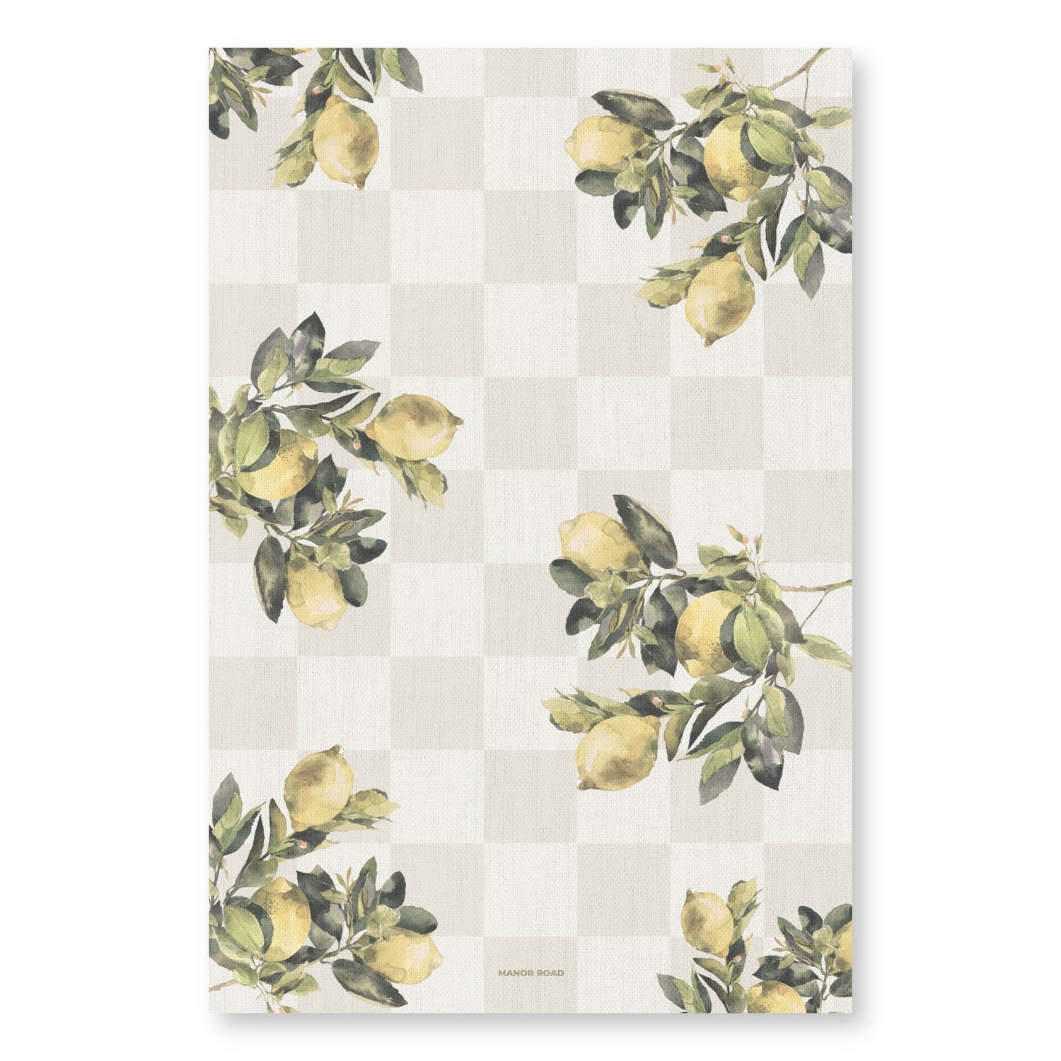 Citrons Microfibre Tea Towel