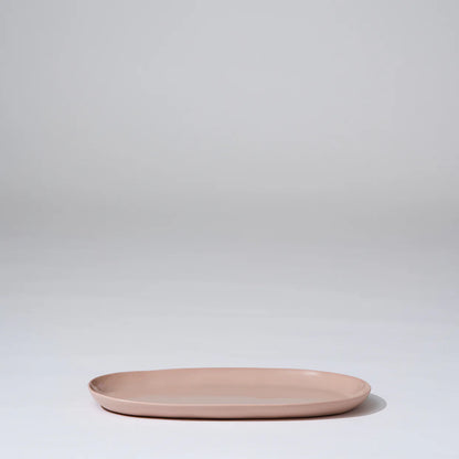 Cloud Oval Plate Icy Pink (M)