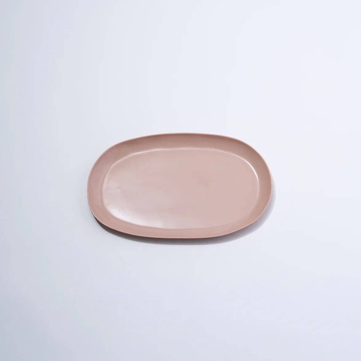 Cloud Oval Plate Icy Pink (M)