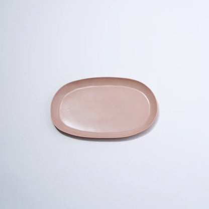 Cloud Oval Plate Icy Pink (M)