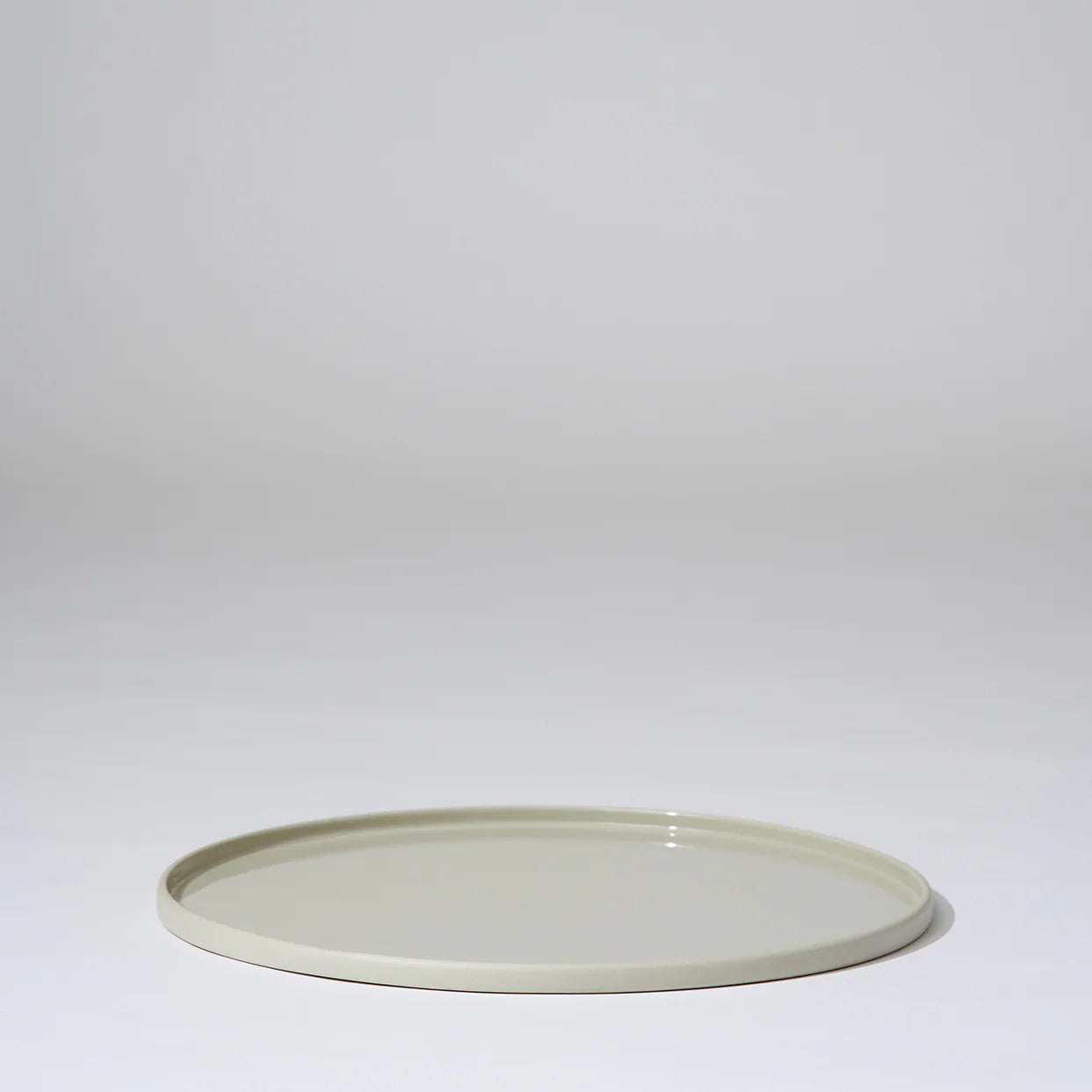 Cloud Round Platter Chalk (L)