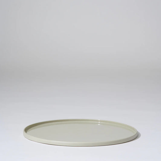 Cloud Round Platter Chalk (L)