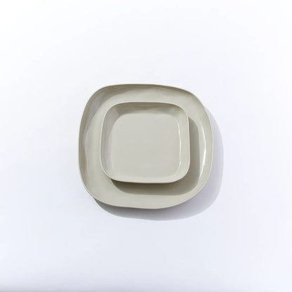 Cloud Square Platter Chalk (M)