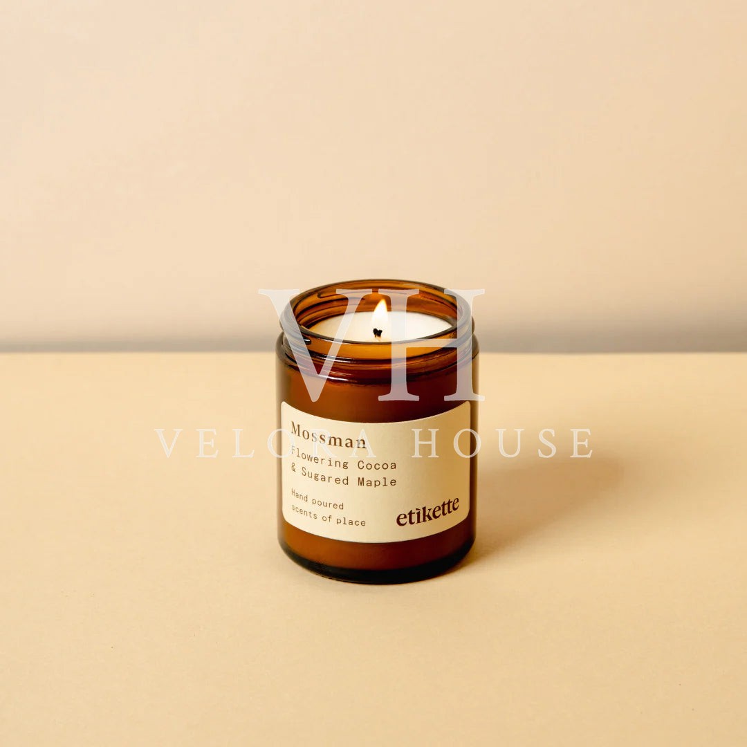 Mossman in Flowering Cocoa & Sugared Maple Candle 175ml