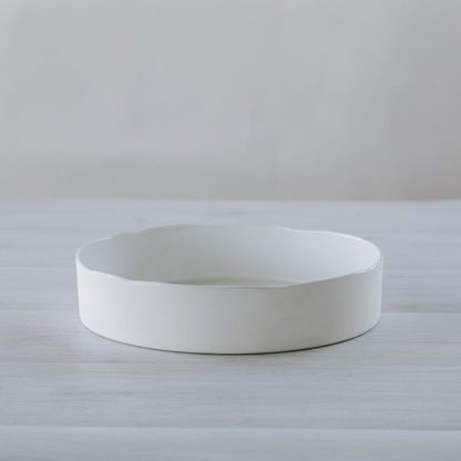 Flax Vue Bowl White (28x6cm)