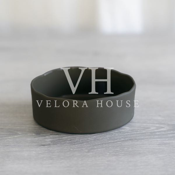 Flax Vue Bowl Khaki (12x4cm)