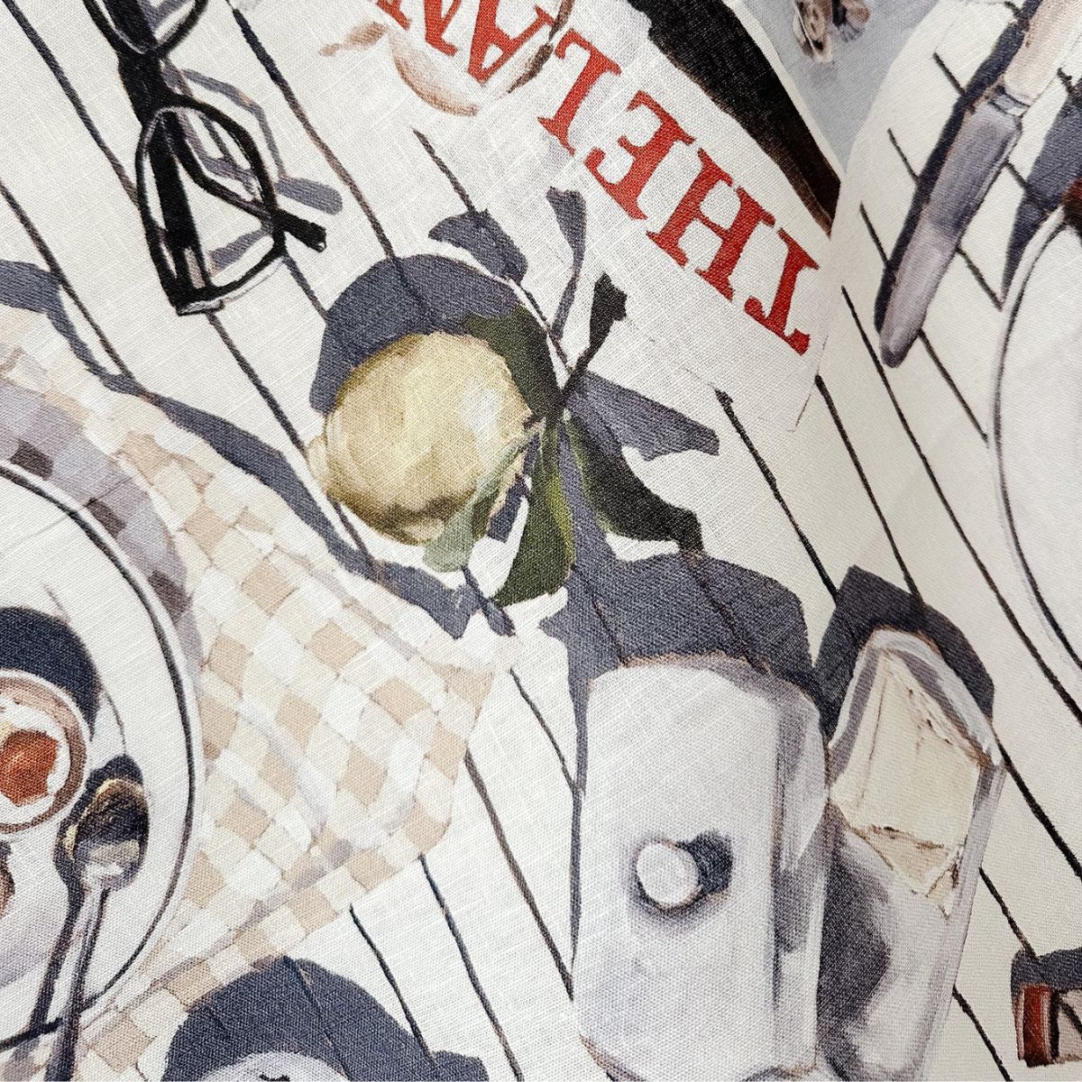 'FARM MORNINGS' Tea Towel