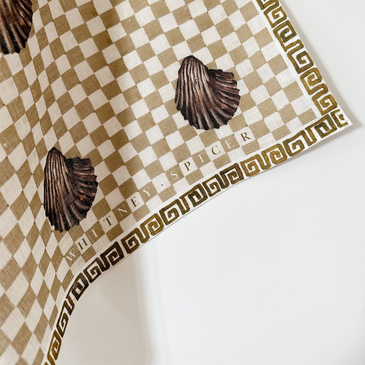 'HAZEL SHELL' Tea Towel