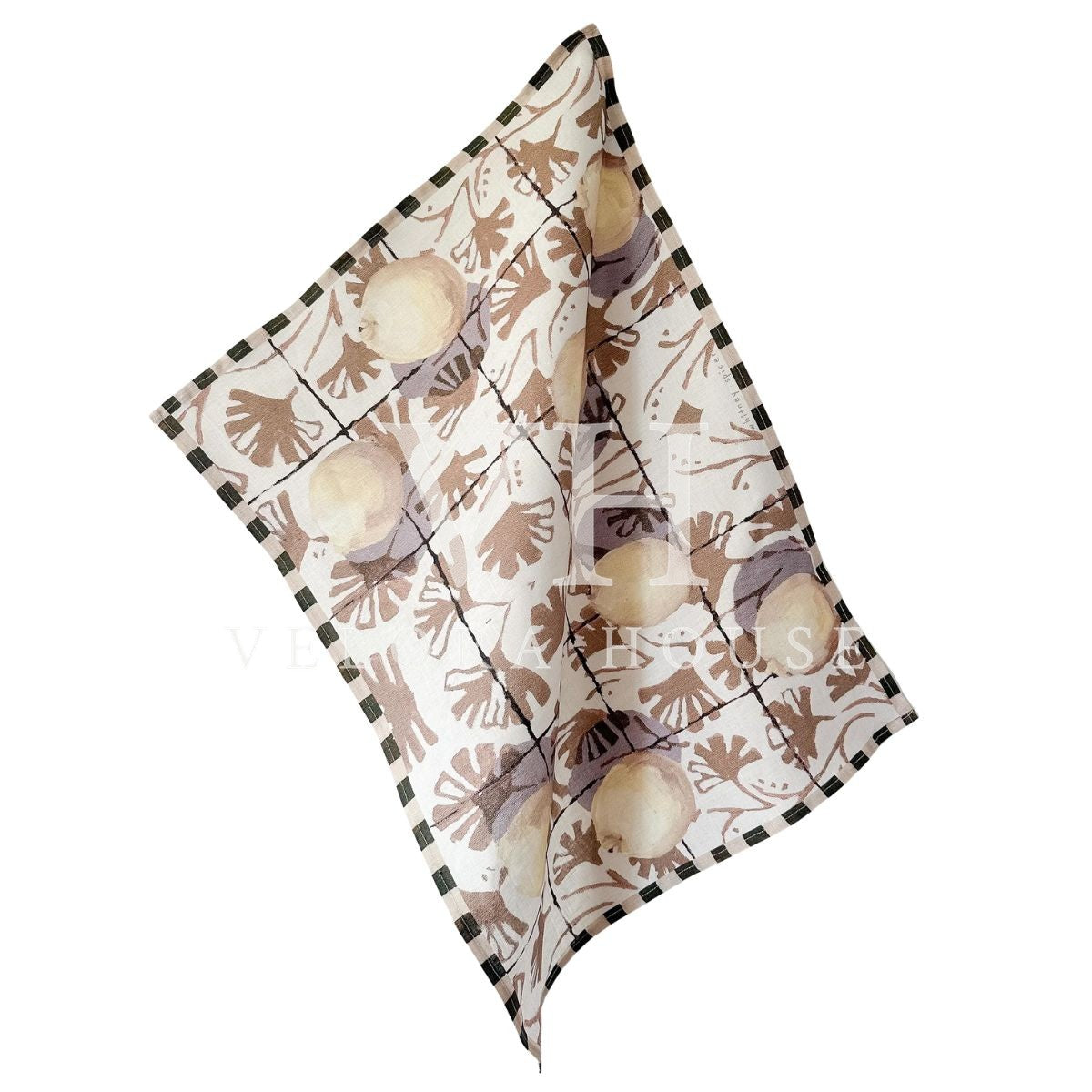 'LEMON TERRAZZO' Tea Towel