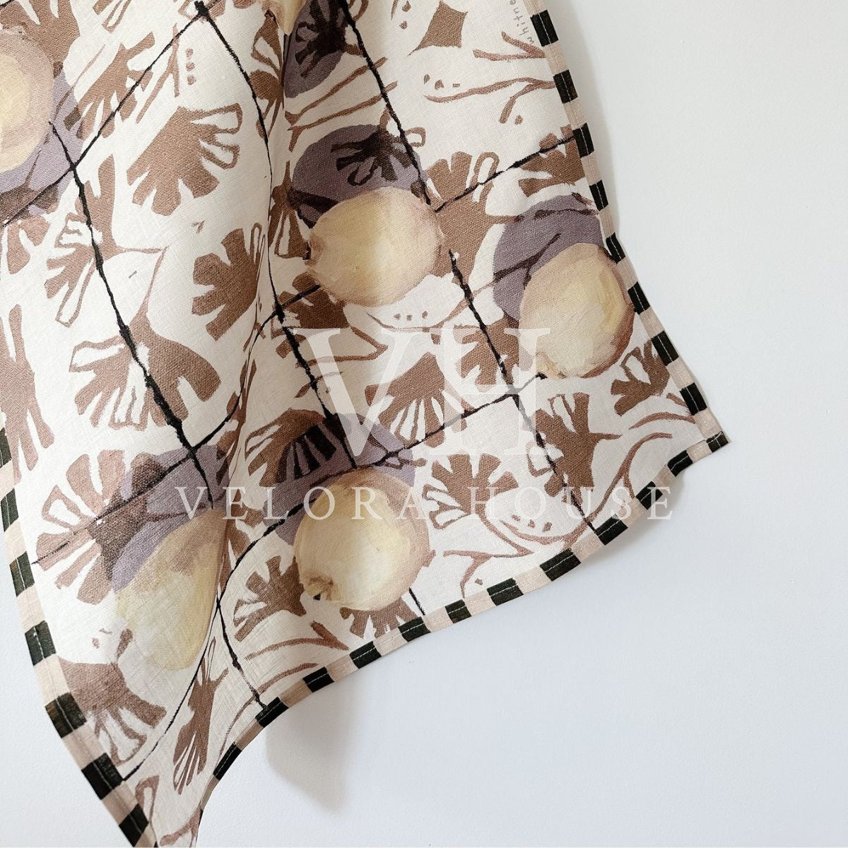 'LEMON TERRAZZO' Tea Towel