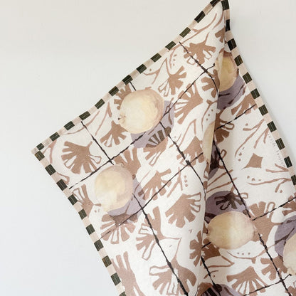 'LEMON TERRAZZO' Tea Towel