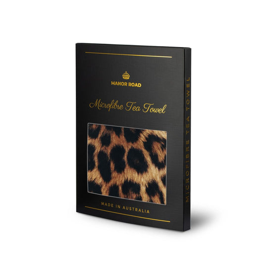 Leopard Microfibre Tea Towel