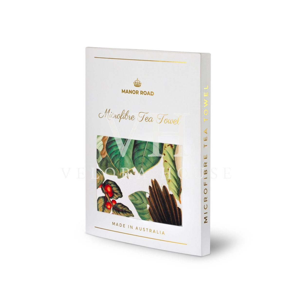 Magnolia Blooms Microfibre Tea Towel
