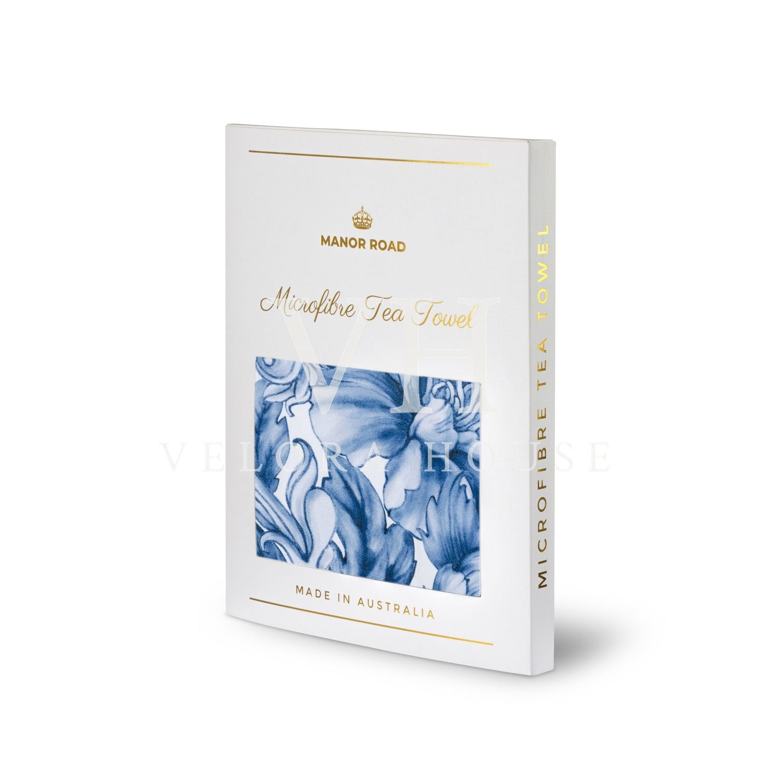 Peony Wallpaper Microfibre Tea Towel