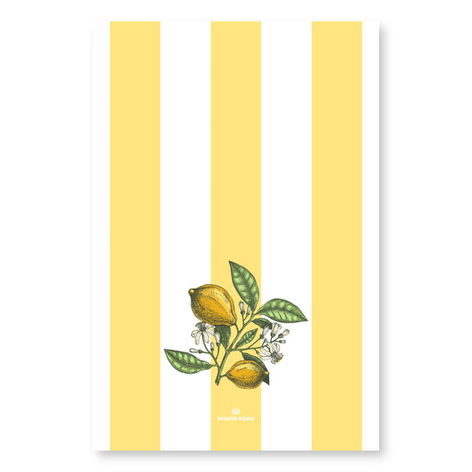 Lemon Sorbet Microfibre Tea Towel