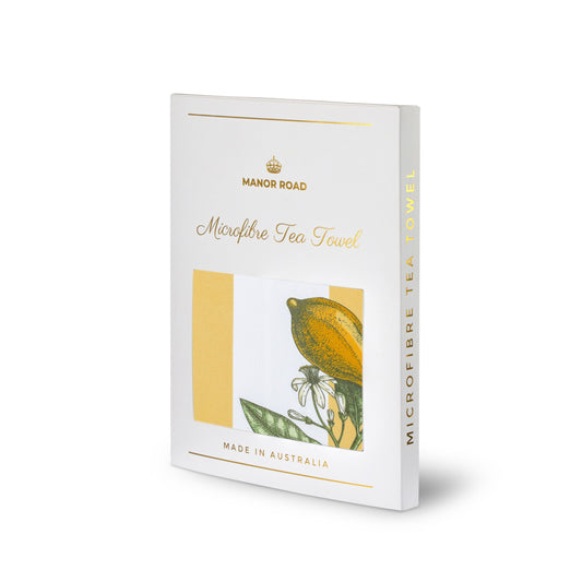 Lemon Sorbet Microfibre Tea Towel