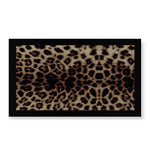 Small rubber backed bar mat with leopard print. Great for bar or drinks areas to protect from spills. 