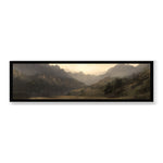 Large rubber backed bar mat by Manor Road with a landscape mountain image. Perfect for drinks bar areas. 