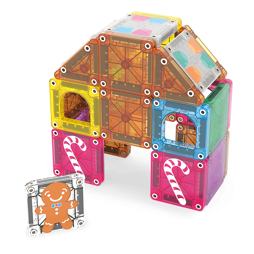 MicroMags Gingerbread House Magnet Set 24pc
